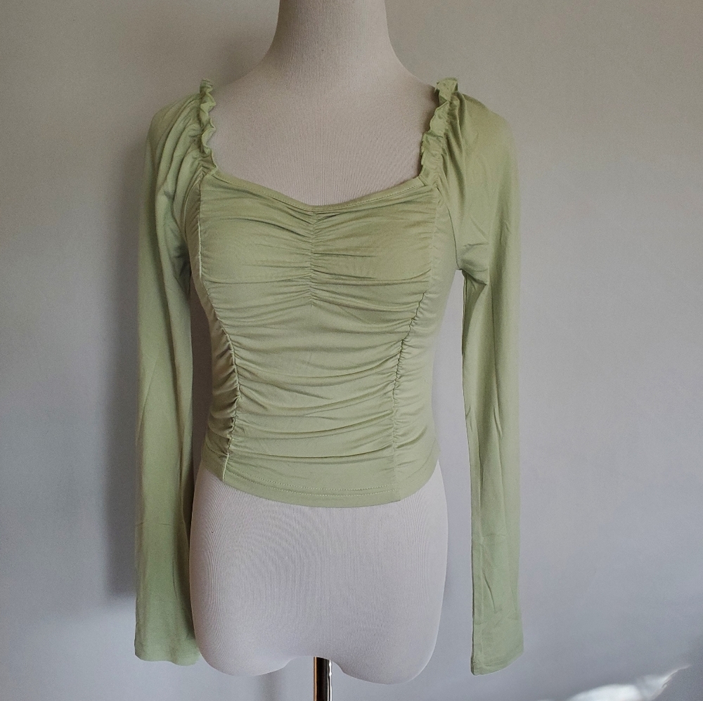 Ruched Front Top size S